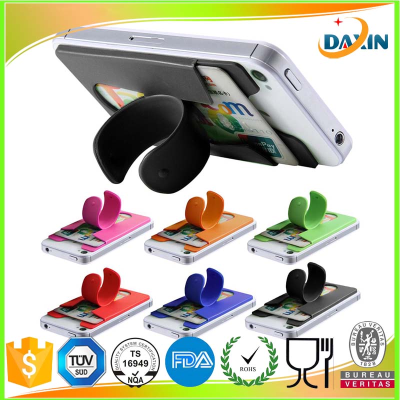 Colorful Sticky Silicone Mobile Phone Holder Touch-U Silicone Cell Phone Stand