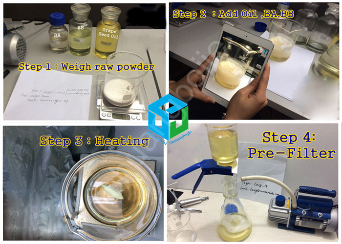 Trenbolone Enanthate 100/200 Trenaject 100 Semi Finished Injectable Steroid Oil (Parabola 100 & 200mg/ml)