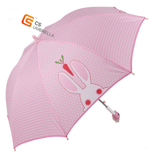 Plastic Cute Handle Outdoor Child Umbrella (YS-SK001A)