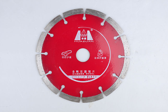 Huazuan Recommend Normal Diamond Segmented Ring Saw Blade for Cutting Granite