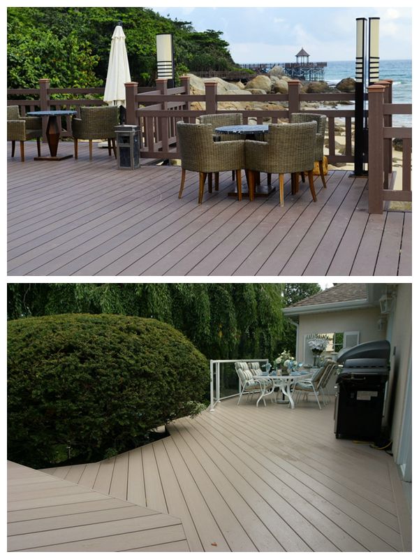 Most Popular Products WPC Floor Wood Plastic Composite Decking WPC Flooring