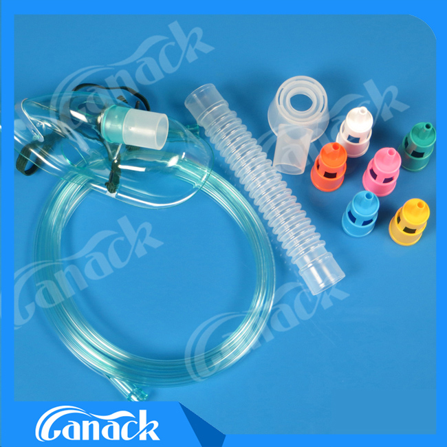 Disposable Usage Venturi Masks Adjustable Withsix Diluters