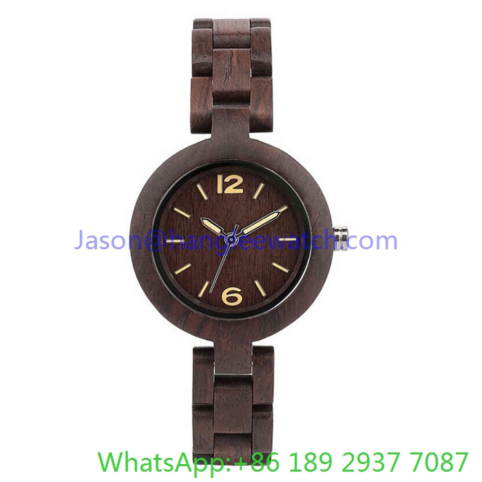 2016 High Quality Woodeb Watches for Woman, Quartz Watch (Ja-15174)