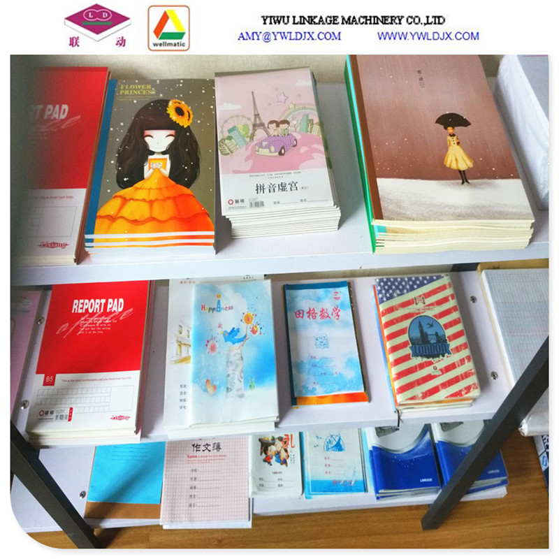 Ld1020bc Semi-Automatic School Exercise Book Office Stationery Notebooks for School Production Line Machine