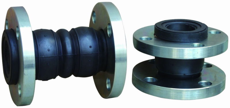 Flanged Rubber Joint, Double Sphere