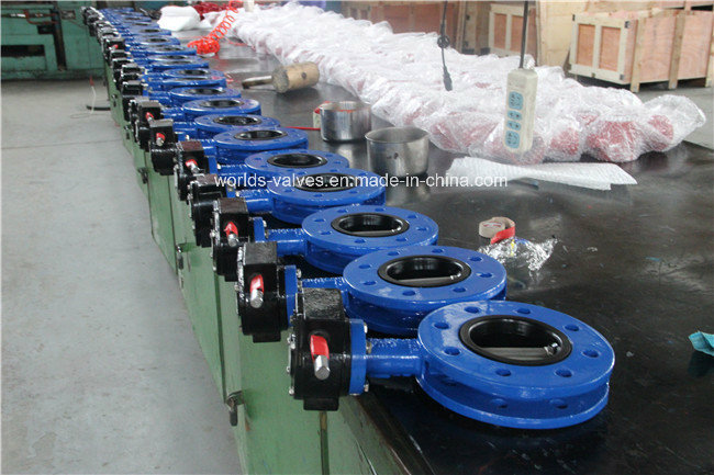 U-Section Flanged End Butterfly Valve