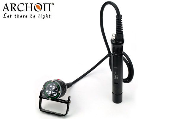 Wh36 Diving Flashlight 3, 000lm Diving Equipment