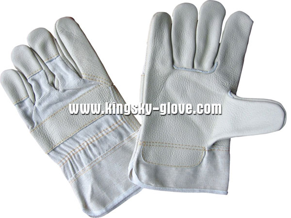 Full Palm Furniture Leather Working Glove-4023