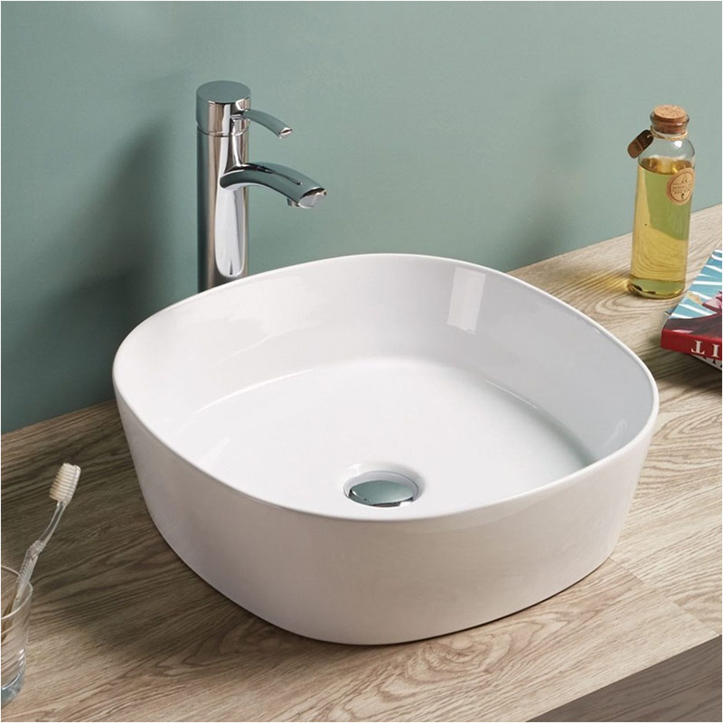 Popular The Austalia Market Ceramic Wash Bowl Bathroom Silm Thin Edge Countettop Basin