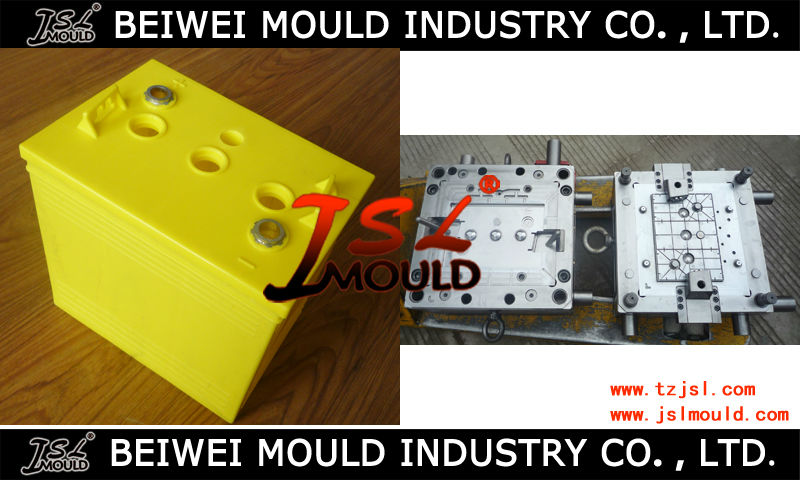 OEM Custom Injection PP Lead Acid Battery Container Mould