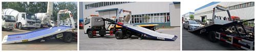 Dongfeng Flatbed Road Wrecker Towing Truck 5tons for Sale