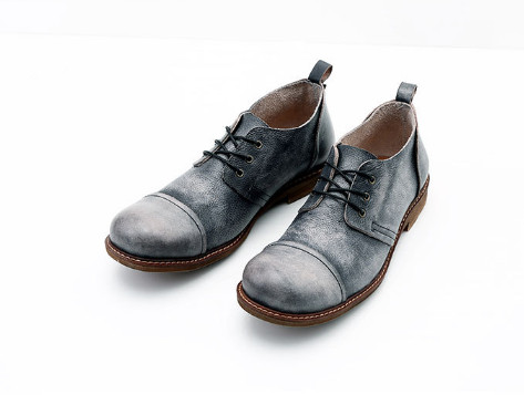 Fashion Round Toe Men Leathe Shoes (NX 439)