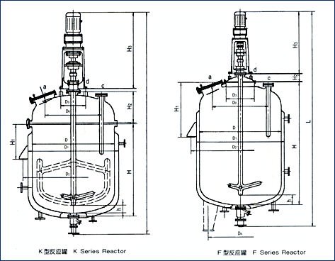 Fermentation Tank / Jacketed Agitated Reactor