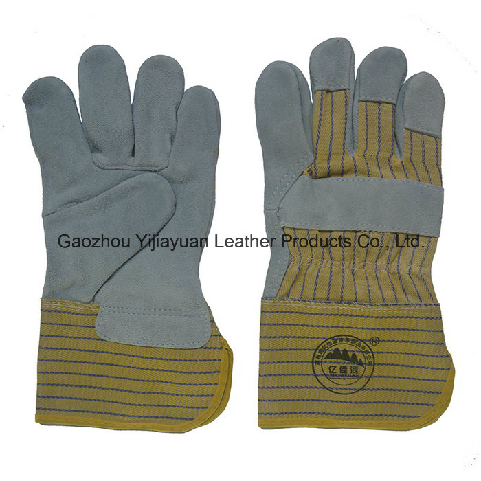 Cowhide Leather Safety Work Gloves