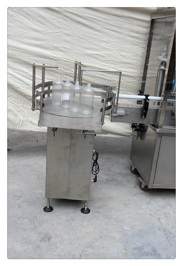 Automatic Filling Labeling and Jar Capping Machine