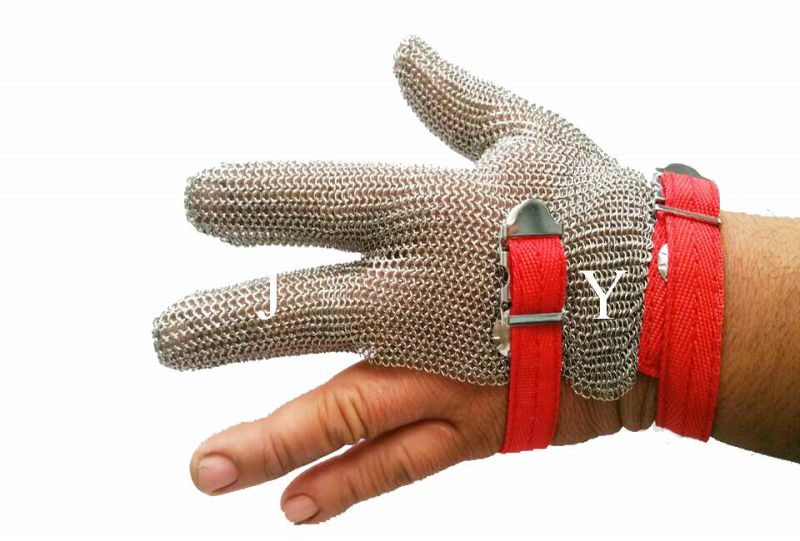 Stainless Steel Meat Cutting Gloves/Ss Safety Glove/100% Ss Glove