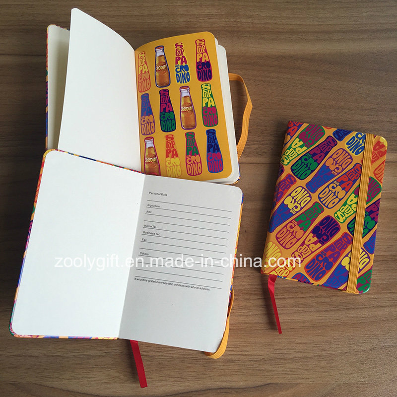 Customized Promotional A6 PU Leather Moleskine Notebook