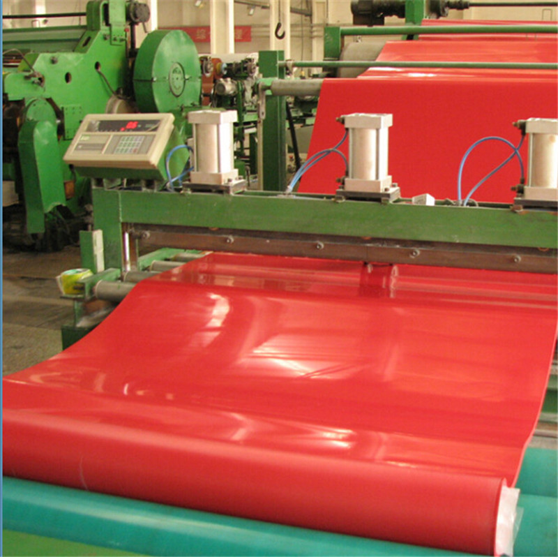 Red Rubber Mat SBR Rubber Sheet Roll Mat