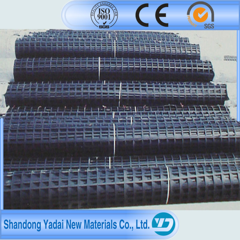 Uniaxial Geogrid PP for Building High Way or Railway for Road Construction