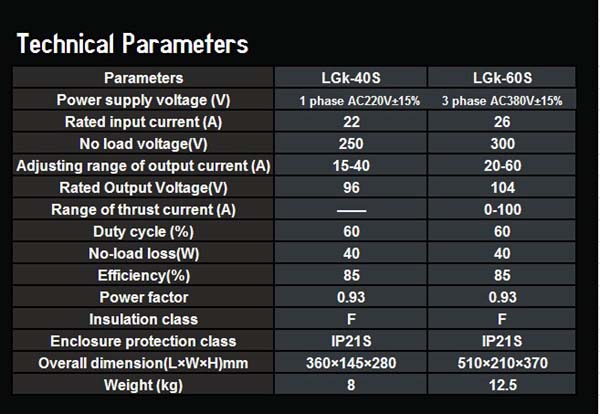 Lgk-60 Inverter Air Plasma Cutting Machine/Lgk-60 Cutter