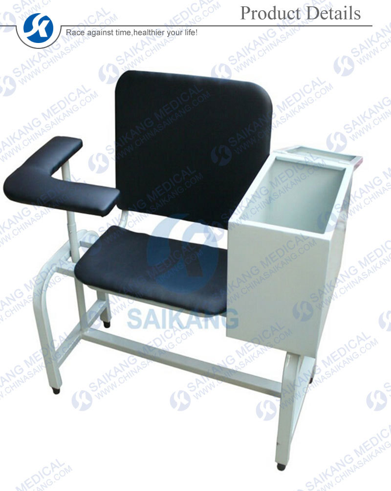 Simple Blood Chair with Arm-Rest (CE/FDA/ISO)