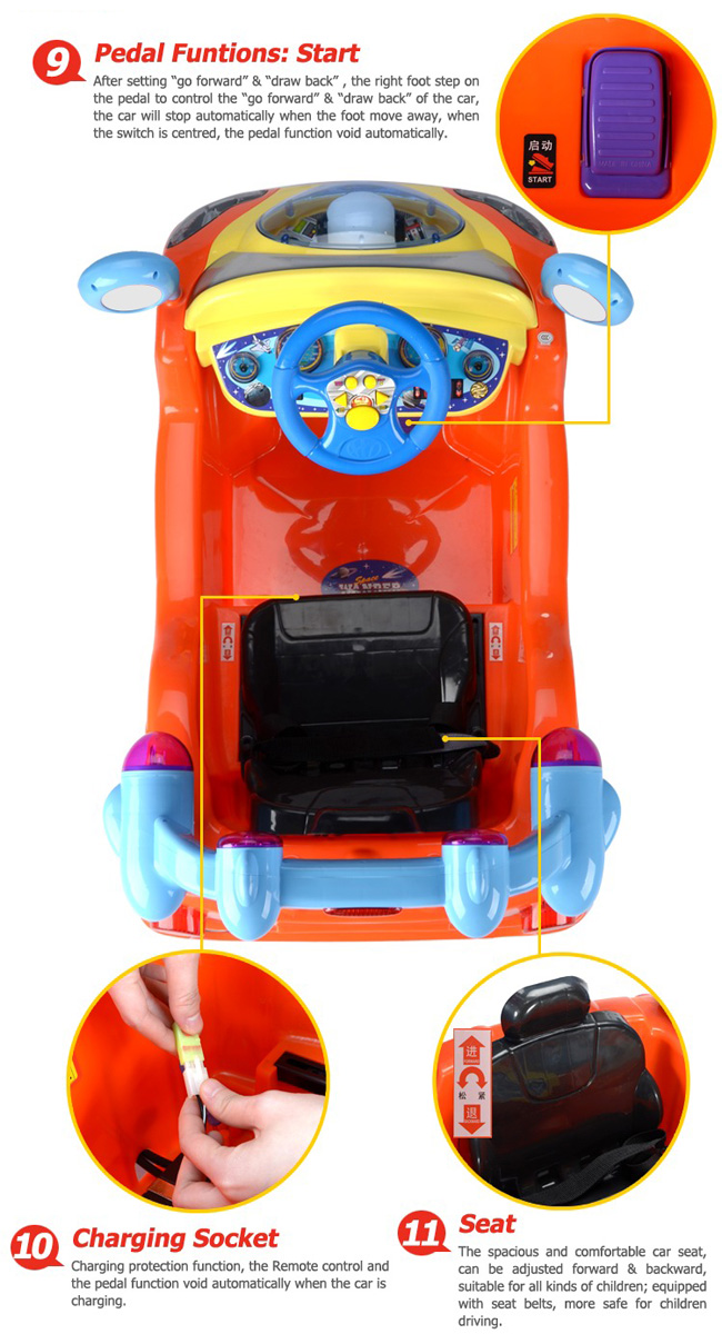 Kids Electric Toys Ride on Car (H0006114)
