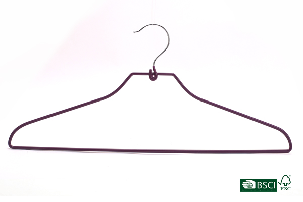 Eisho Garment Hanger Strong Factory Supply PVC Metal Hanger