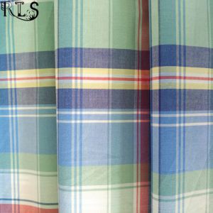 100% Cotton Poplin Yarn Dyed Fabric Rlsc50-12