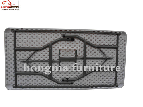 152*76*74cm HDPE Plastic Regular Folding Table