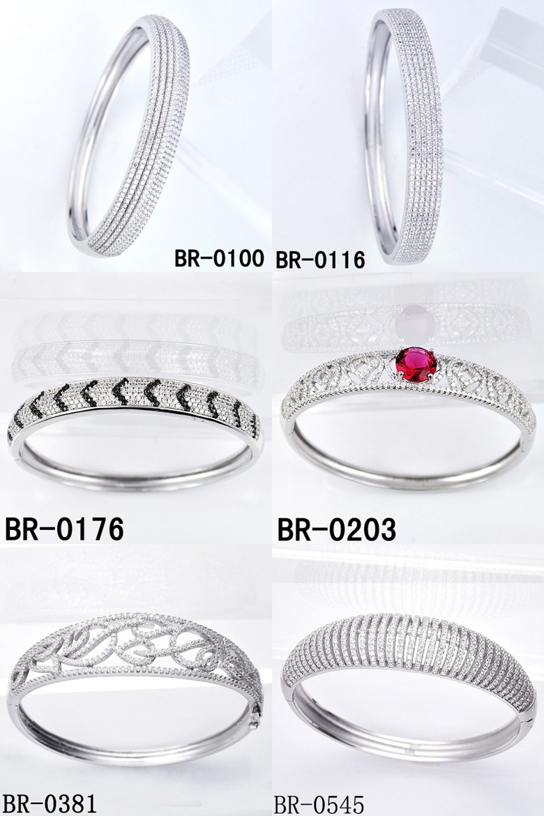 925 Sterling Silver Fashion Jewelry (K-1844, K-1845, K-1846, K-1847, K-1848, K-1849)