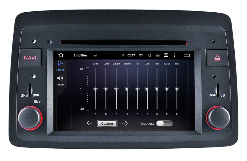 Hot Seller Hl-8722 for FIAT Panda Audio DVD Navigation