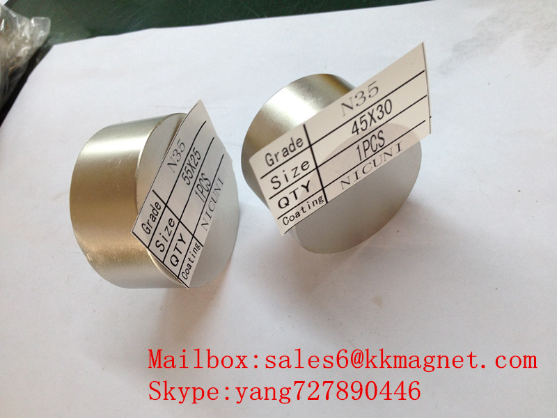 Neodymium Permanent Magnet stop water stop meter Magnet D50X30mm D55X25mm