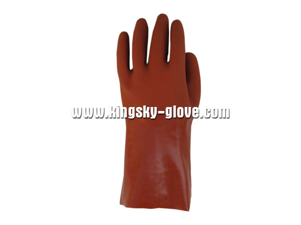 13G Seamless Liner Sandy Finish PVC Work Glove-5112