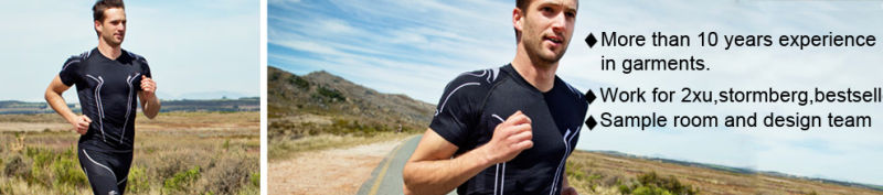 Cheap Bodybuilding Top Seamless Running Wear for Men