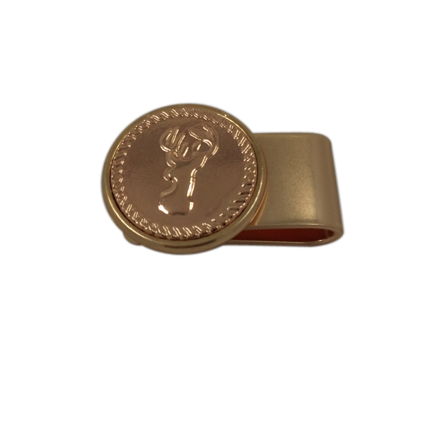 High Quality Brass Metal Golf Hat Clips with Magnets