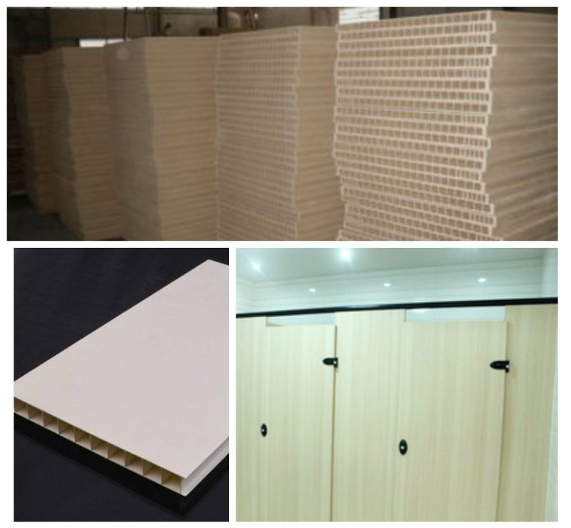 PVC WPC Wood and Plastic Door Plate Machine Extruder