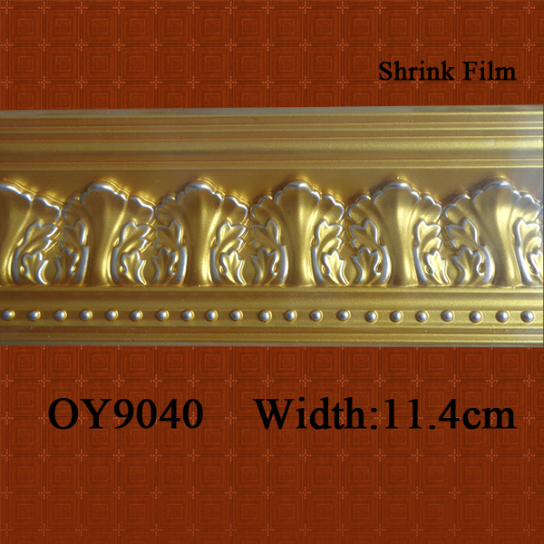 Gold Color Hotselling PU Cornice PU Moulding