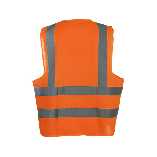 High-Visibility Safety Vest for Adults with Reflective Tape