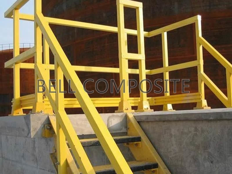 FRP Handrail/Building Material/Fiberglass Ladder/Fence / Guardrail