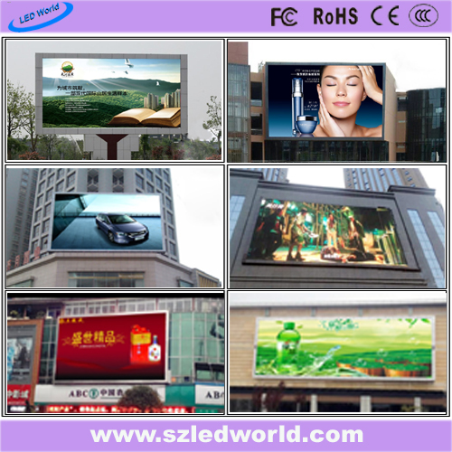 Outdoor/Indoor Video LED Display Screen/Panel Board for Advertising China Factory (P6, P8, P10, P16)