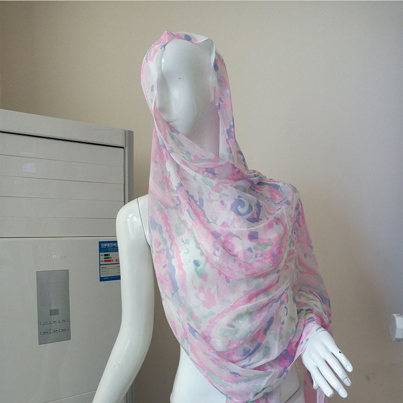 60s Female Viscose Scarves Headscarf