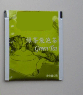 Green Tea Bag (Foil Tea Bag)