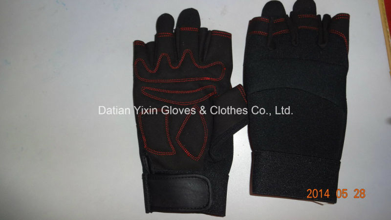 Half Finger Glove-Working Glove-Industrial Glove-Labor Gloves-Safety Glove