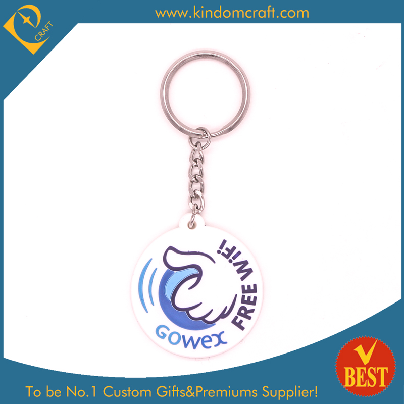 China High Quality Fashion Lovely PVC Key Chain with Company Logo at Factory Price