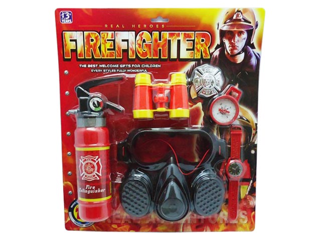 Fire Set with Fire Extinguisher and Mask and So on