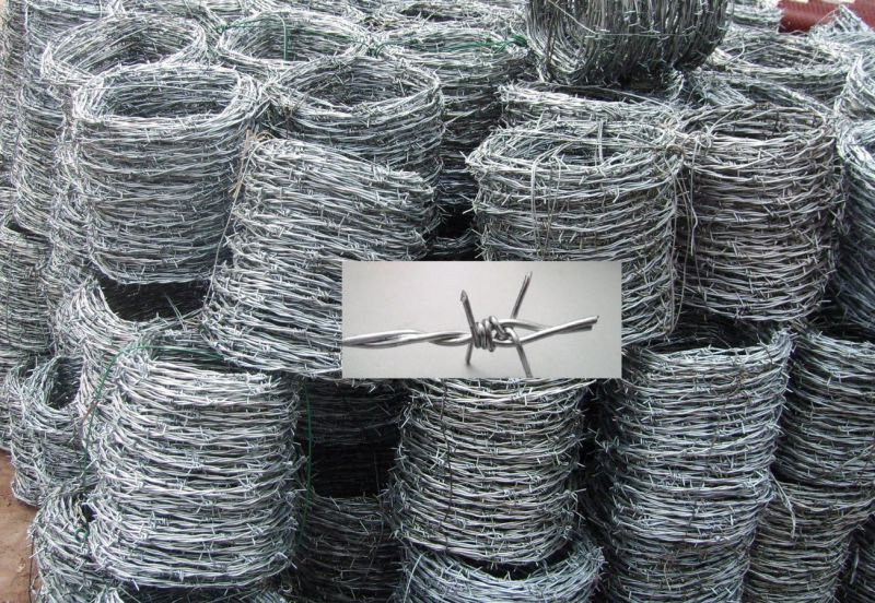 High-Quality Low-Carbon Steel Wire Low Price Razor Barbed Wire for Grass Boundary, Railway, Highway
