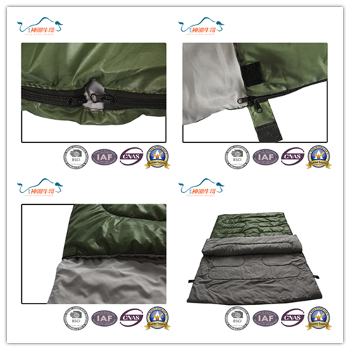 Hot Selling Envelope Sleeping Bag for Camping for Two Person