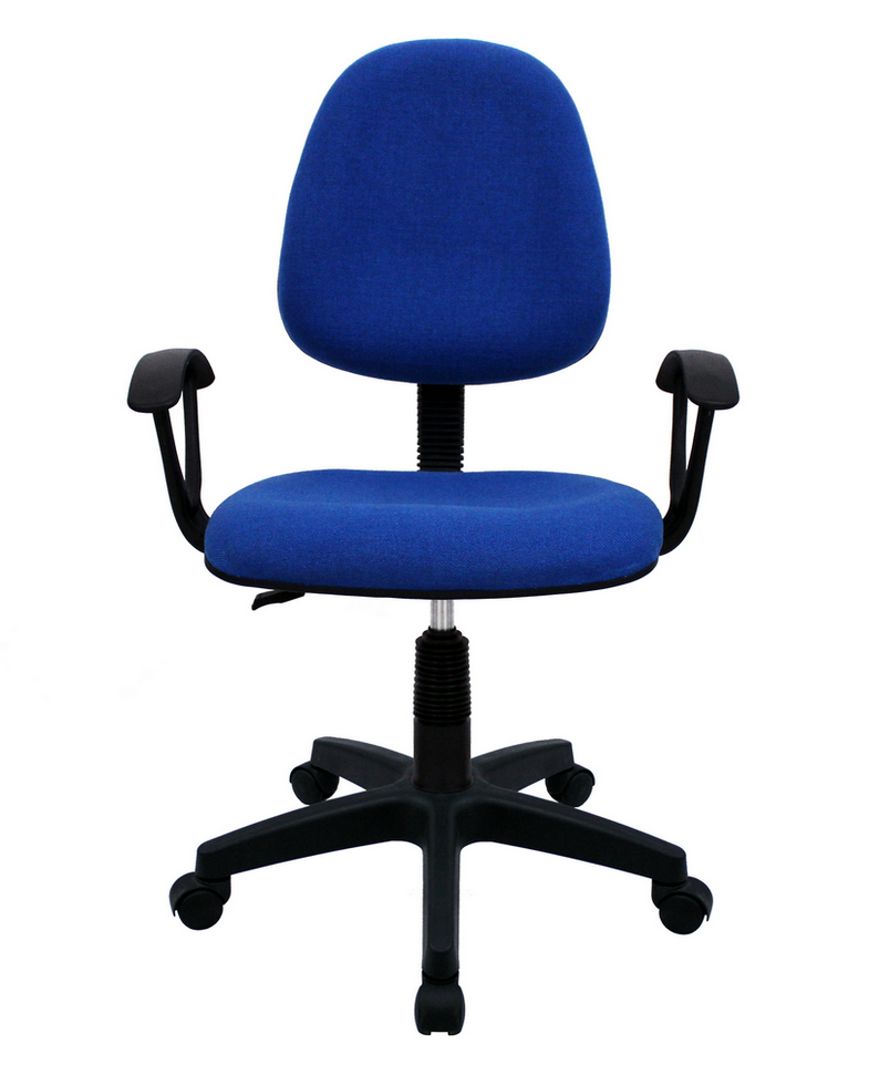 Blue Color General Use Ergonomic Fabric Chair