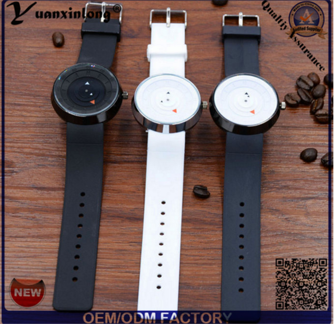 Yxl-717 Men Fashion Simple Design Unique Genuine Leather Paidu Quartz Watch