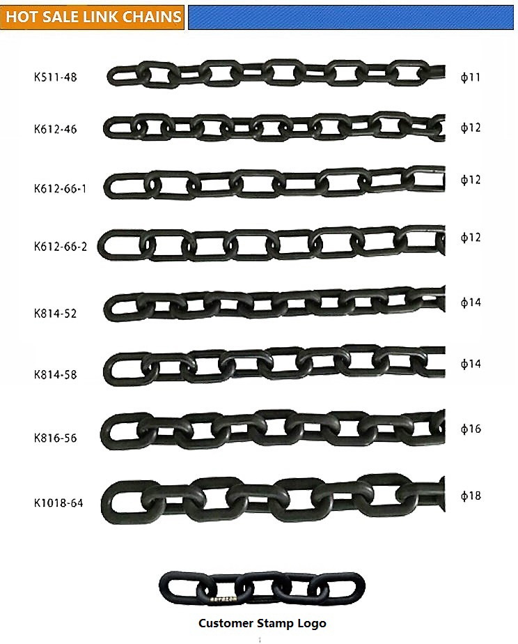 Hot Sale Plastic-Coated Carbon Steel Link Chain
